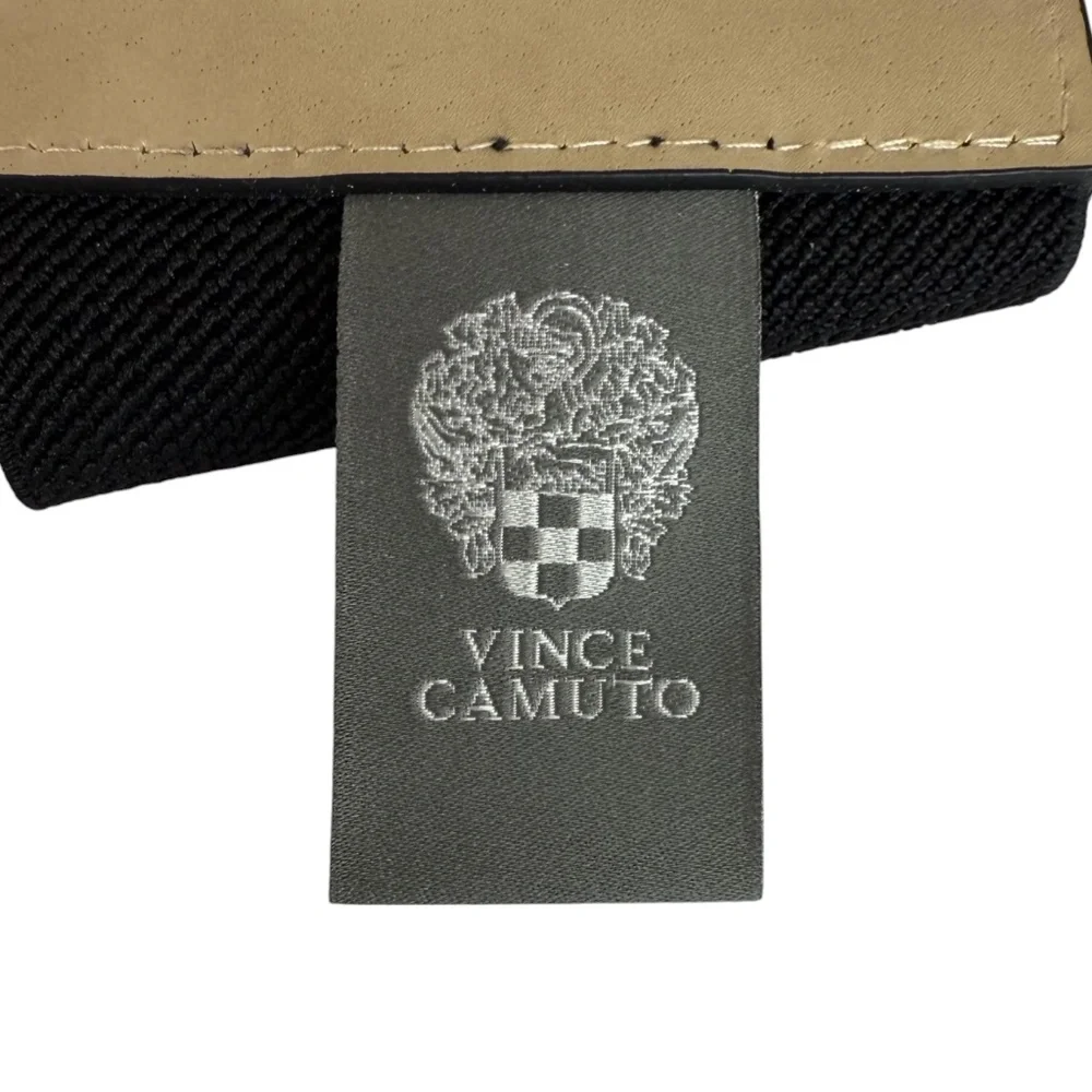 Vince Camuto Collection Black  Circle & Bar Interlocking Expandable Belt  L/XL - Picture 5 of 8